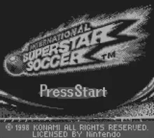 Image n° 1 - screenshots  : International Superstar Soccer